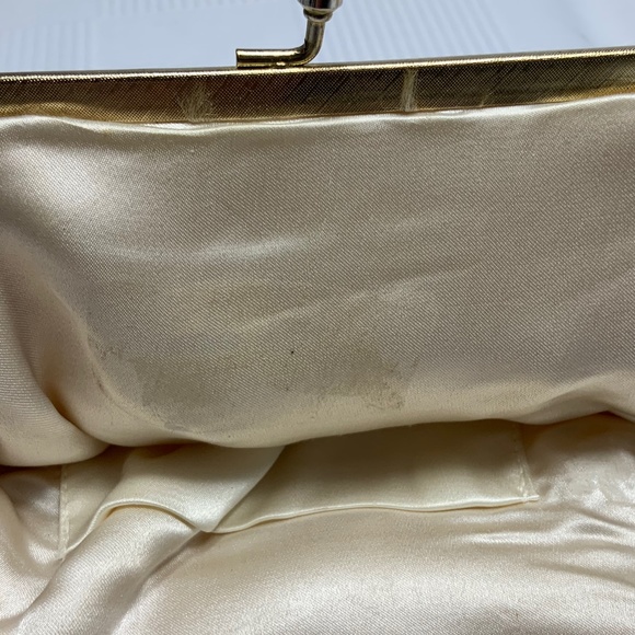 Bead and Sequin Vintage Evening Wedding Clutch - Picture 12 of 16